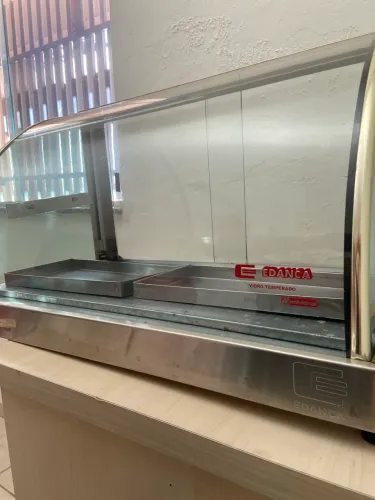 Estufa quente para lanchonete, padaria, restaurante.