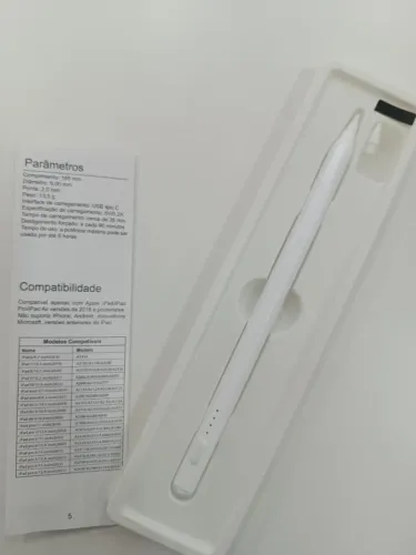 Caneta Touch para iPad - Alta Precisão | Recarregável | Pronta Entrega
