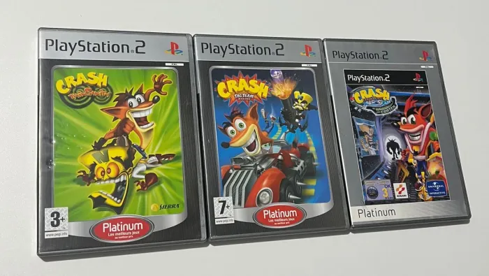 Coleção crash ps2
