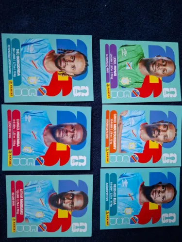 Figurinhas da copa (Vendas somente para Itajaí)
