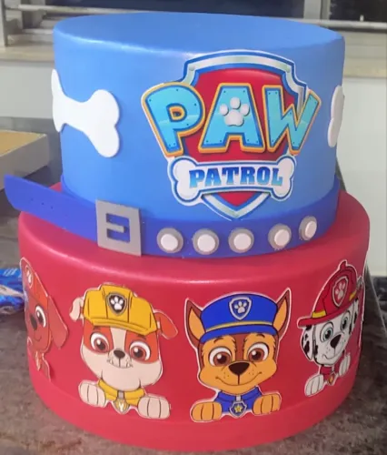 Venda de bolo fake patrulha canina