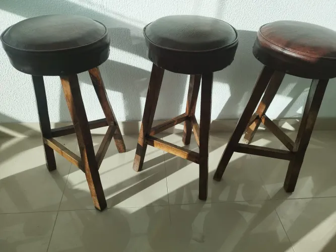 Banquetas rústica