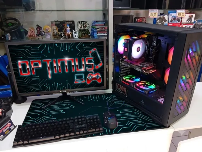Ryzen 5 3400 g + gtx 1060 completo