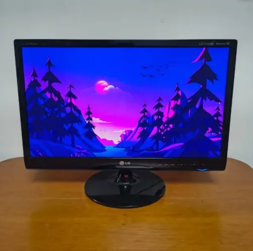 TV Monitor LG 23" | FullHD LED | HDMI + VGA | Som Integrado | Controle Remoto