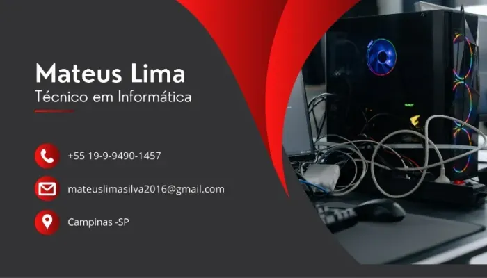 Técnico em informática / Notebook / PC / Celular