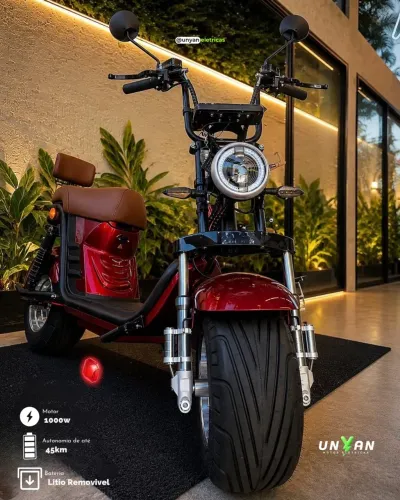 Moto Scooter Elétrica X13, zero km 1000w, não precisa cnh