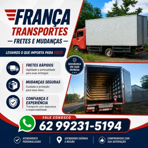 Frete e Mudança caminhão 3/4 Baú 5 metros
