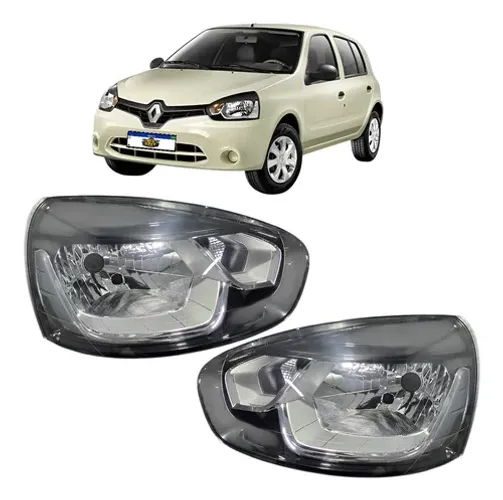Farol Renault Clio 2013 2014 2015 2016 2017 2018 2019 Ambos Lados