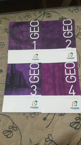 SISTEMA DE ENSINO POLIEDRO - GEOGRADIA - VOLUMES 1 a 4