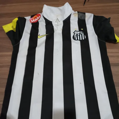 camisa do santos Nike usada em jogo 