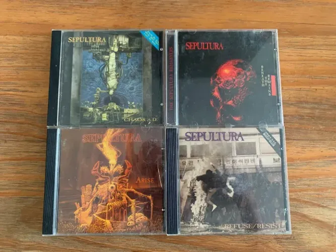 CD´s Clássicos do Sepultura