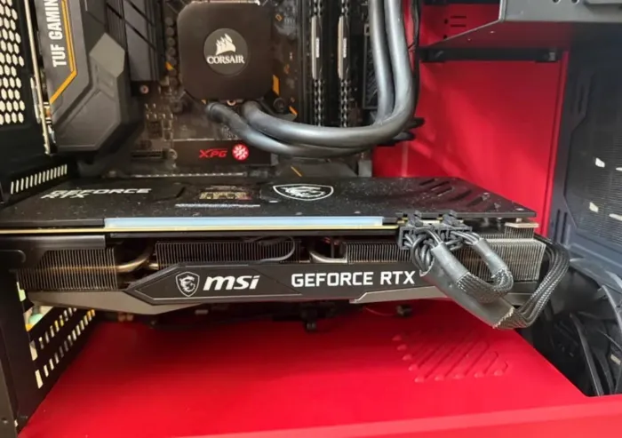 Placa de vídeo RTX 3060 ti MSI