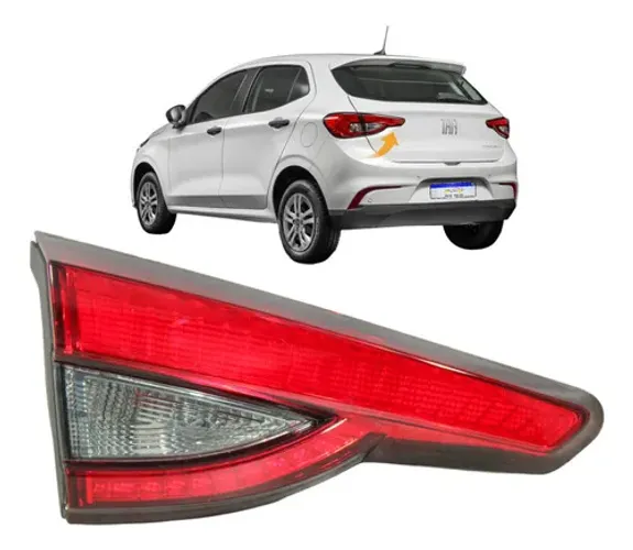Lanterna Fiat Argo 2017 2018 2019 2020 2021 A 2024 Fumê Le Esquerdo/motorista Fumê