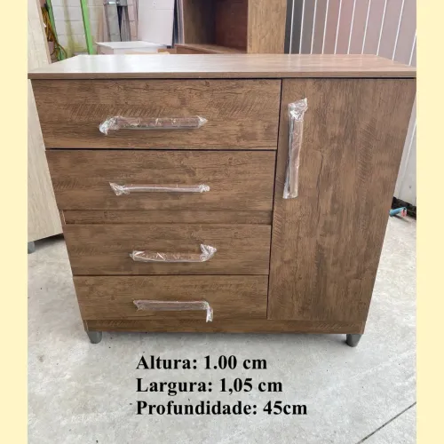 Cômoda com 4 gavetas - entrego hoje