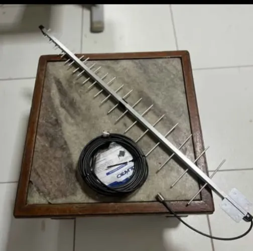 ANTENA CELULAR RURAL + CABO CEL RURAL 15 MTS