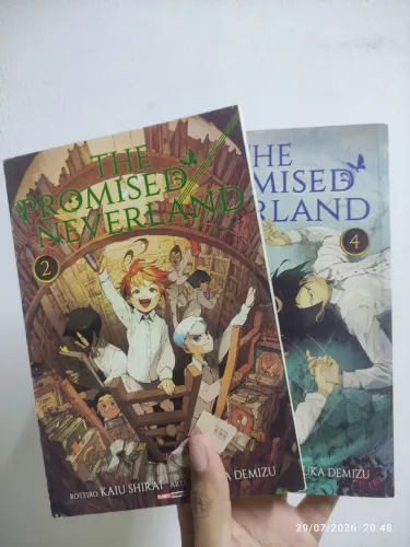 Mangás The promised Neverland valor por unidade *leia toda a descrição*
