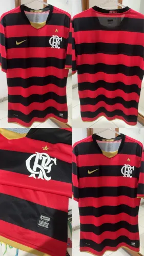 Camisa Flamengo modelo 2009 Retrô