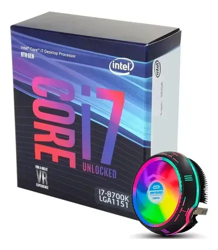 Processador Intel Core i7 8700K socket 1151