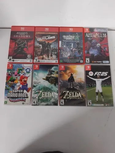 Jogos Nintendo switch e switch 2 !!