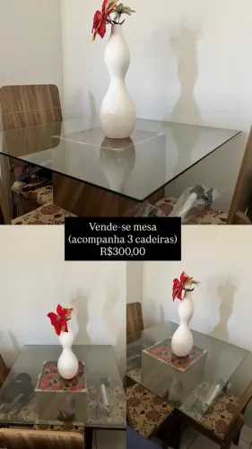 Mesa de vidro