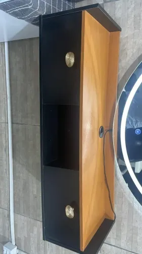 Bancada suspensa para salão 