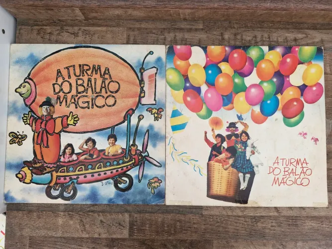 Combo 02 Discos de Vinil - A Turma do Balão Mágico