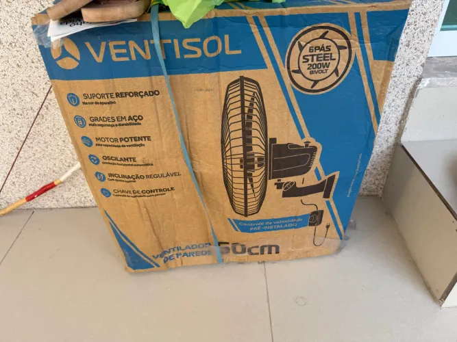 Vendo ventilador de parede