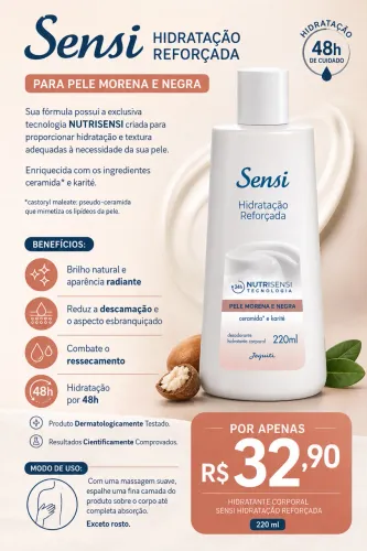 Hidratante Corporal Sensi Hidratação Prolongada - 220 ml