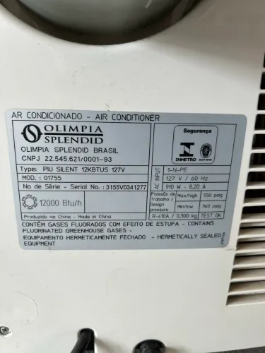 Ar condicionado portátil 12.000 BTU