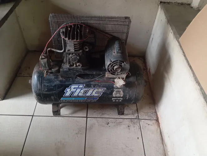 Compreenssor de ar 110 litros completo
