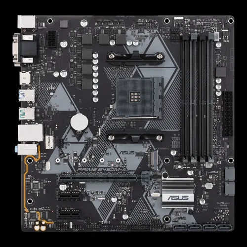 Placa-mãe Amd Am4 Ddr4 Asus Prime<br><br>B450m-a