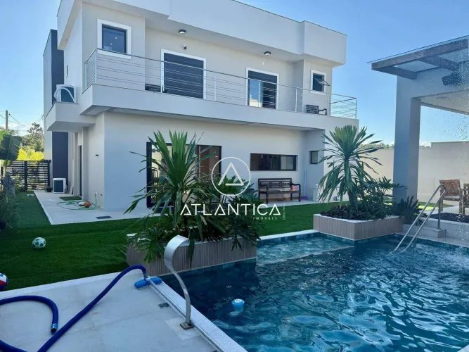Atlântica Imóveis tem excelente casa à venda, 284 m² por R$ 1.950.000,00 - Alphaville - Ri