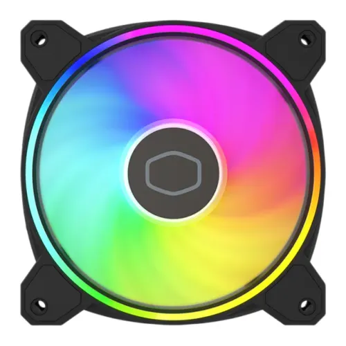 Kit 10 fans Cooler Master MF120 Halo2 Preta aRGB Gen 2