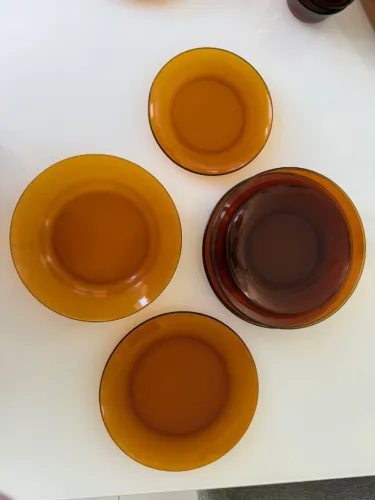Conjunto pratos Duralex original (3 de cada tipo)