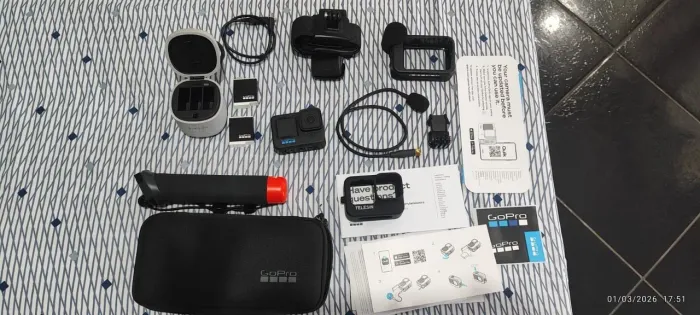 Câmera Gopro Hero12 Black 5.3k