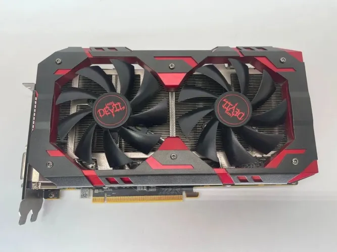 Placa De Vídeo RX 580 8GB Red Devil 