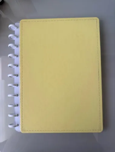 Caderno Inteligente Grande Amarelo 