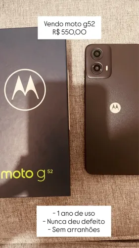Moto G52 SemiNovo
