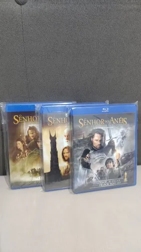 Blu ray trilogia senhor dos anéis