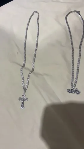 cordão de prata 925 os dois