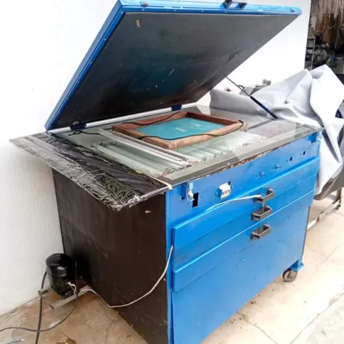 Reveladora gravadora a vácuo serigrafia