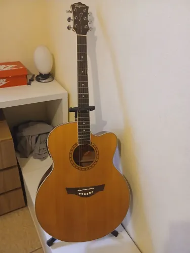 Violão Tagima Jumbo Tuner - Tampo Spruce Maciço - Impecável