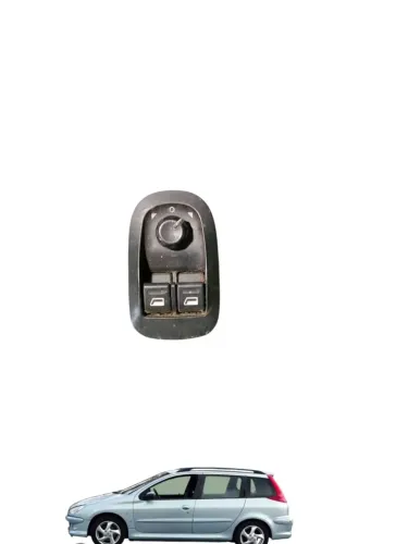 Comando de vidro elétrico e retrovisor do Peugeot 206 SW