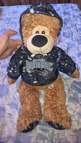 COLECIONADOR: Urso de Pelúcia Orlando Magic - Coleção Oficial Vintage NBA (2010)