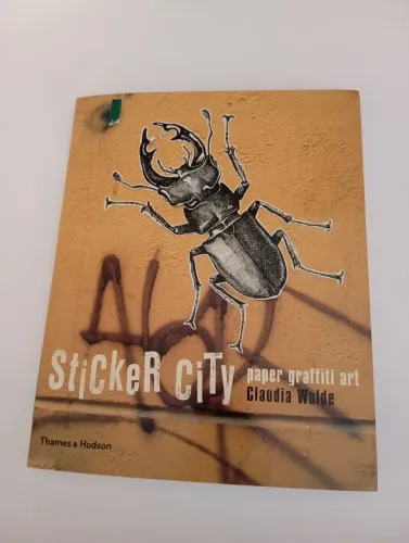 Livro Sticker City Paper Graffiti Art