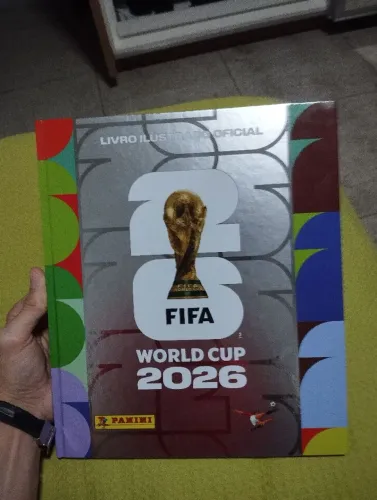 Álbum Capa Dura Prata - Copa do Mundo 202626