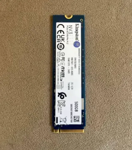 SSD Kingston NV 3 500GB - Saúde 100% - 5000 Leitura/3000 Gravação