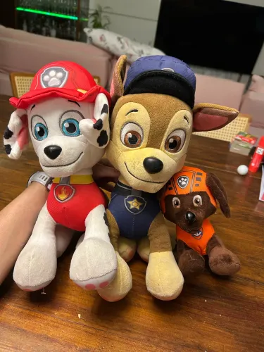 Coleção Pelúcias patrulha canina