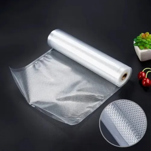 Bobina ranhurada para seladora a vácuo 25cm x 5m Pronta entrega