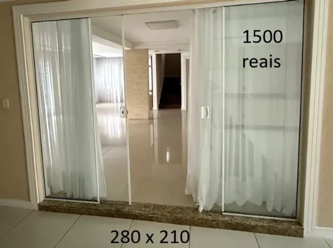Porta vidro 10 mm